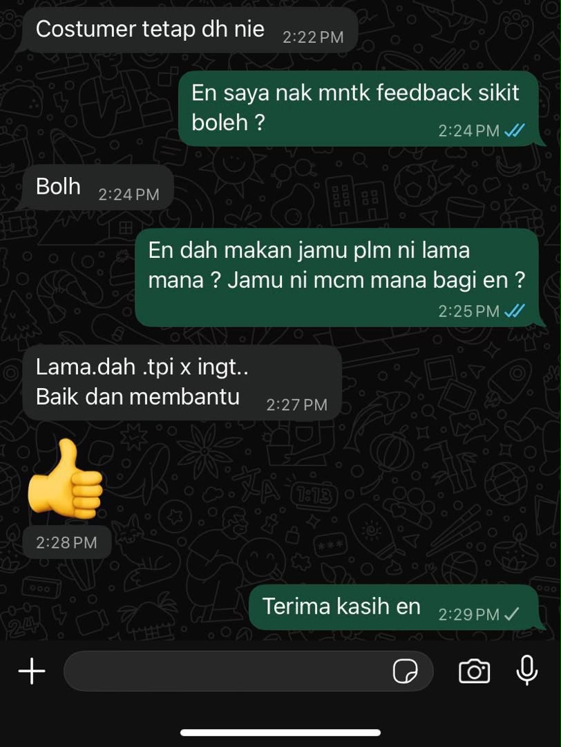 Testimoni pelanggan